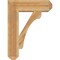 Ekena Millwork Legacy Craftsman Rough Sawn Bracket, Western Red Cedar, 6"W x 24"D x 32"H BKT06X24X32LEC04RWR - alternate 3